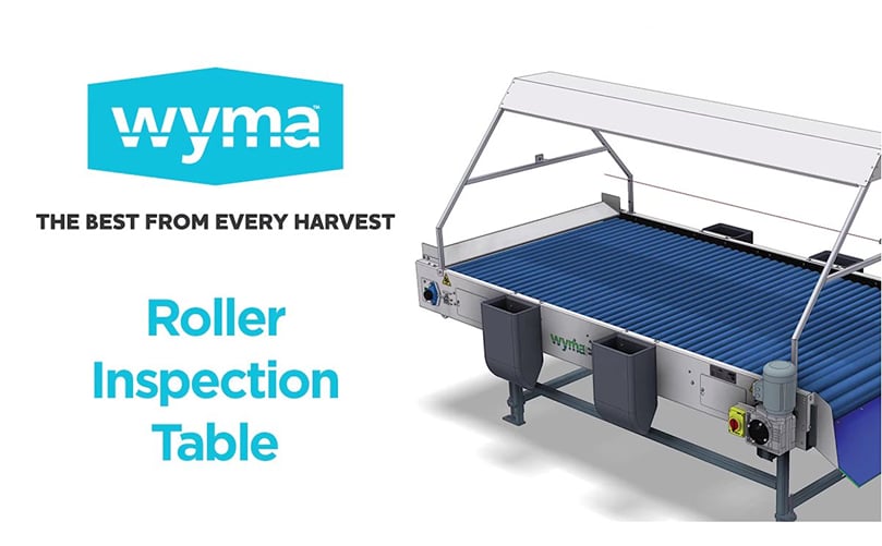 Wyma Roller Inspection Table
