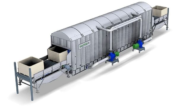 Wyma Hydro-Cooler for Produce in Bins