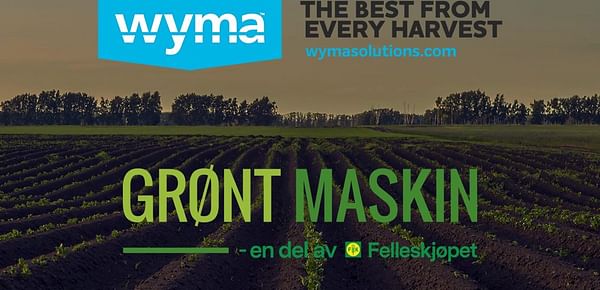 Wyma partners with Grønt Maskin to serve Norwegian market
