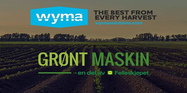 Wyma partners with Grønt Maskin to serve Norwegian market