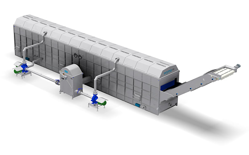 Wyma Hydro-Cooler for loose produce
