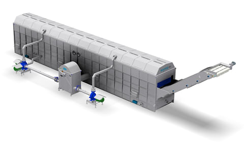 Wyma Hydro-Cooler for loose produce Wyma Hydro-Cooler for loose produce