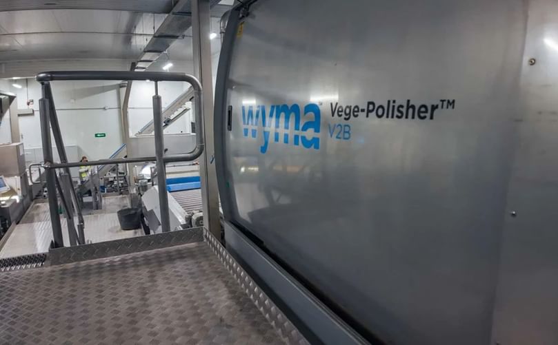 The Wyma Vege-Polisher™ plays a key role in improving visual quality and product consistency.