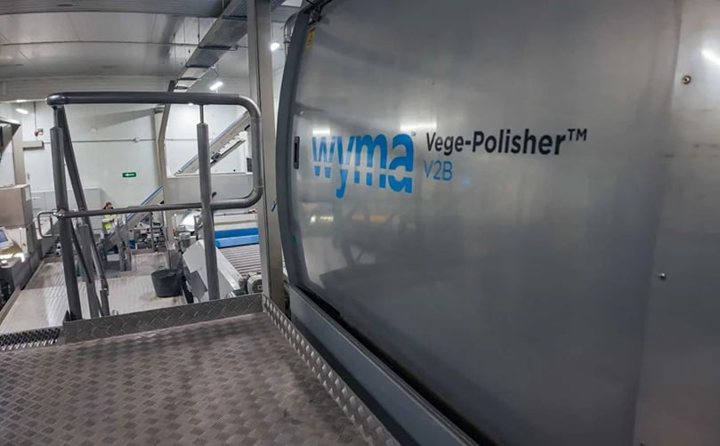 The Wyma Vege-Polisher™ plays a key role in improving visual quality and product consistency. The Wyma Vege-Polisher™ plays a key role in improving visual quality and product consistency.