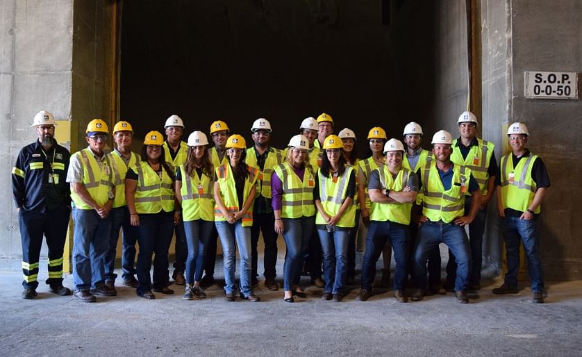 Almond Leadership Program participants learned about Yara’s fertilizer storage process during their tour of Yara North America’s Dry Terminal.