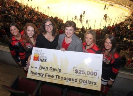 Winner of the 'You Want McDonald's Fries With That' Contest $25,000 cash prize. Winner of the 'You Want McDonald's Fries With That' Contest $25,000 cash prize.