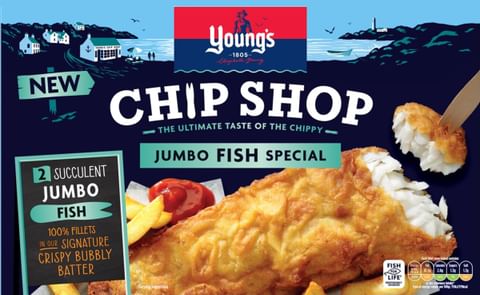 Young’s celebrates Britain’s love for fish & chips with its new Chip Shop Jumbo Fish Special — a bigger, tastier way to enjoy the nation’s favourite Friday tradition. Young’s celebrates Britain’s love for fish & chips with its new Chip Shop Jumbo Fish Special — a bigger, tastier way to enjoy the nation’s favourite Friday tradition.