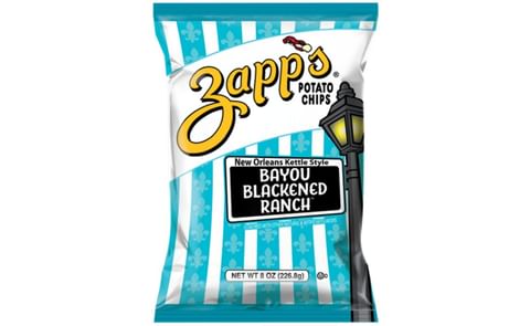 Zapp’s Launches New Bayou Blackened Ranch Kettle Chips. Zapp’s Launches New Bayou Blackened Ranch Kettle Chips.
