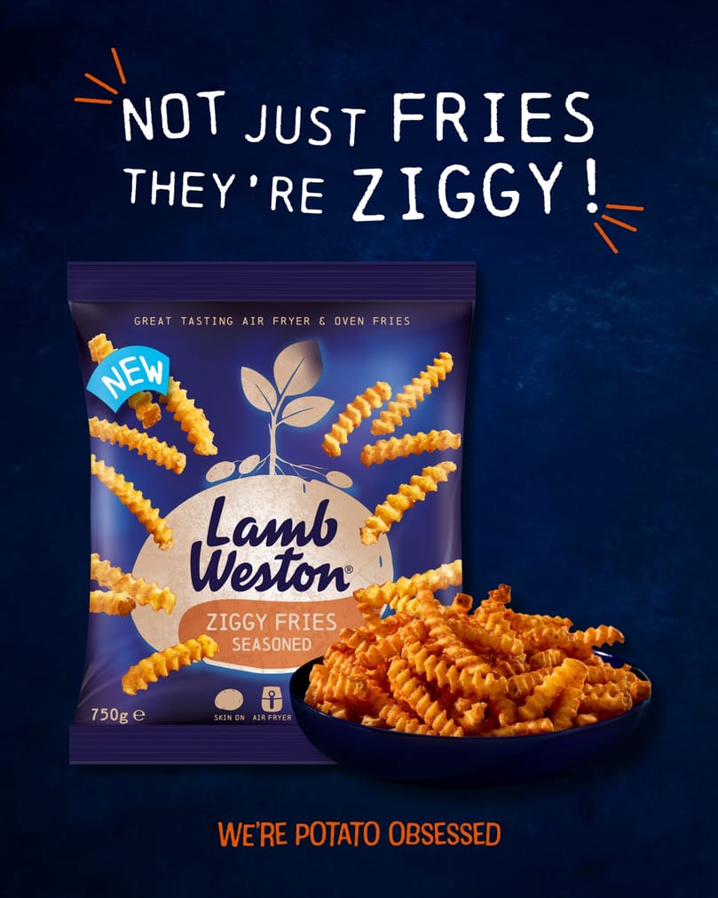  Lamb Weston Ziggy™ Fries Seasoned